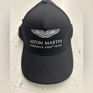 Aston Martin Formula One™ Team Black Adjustable Organic Hat – Adult